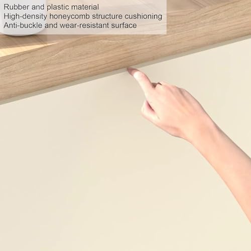 Self-Adhesive Garage Wall Protectors - Grey Rubber Foam Guards for Studio & Gym, 39.3x39.3in (100x100cm) - Wall Protection & Damage Prevention