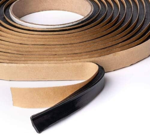 Second Skin Butyl Sealant Tape – Butyl Rubber Sealant, Multi-Purpose Butyl Rope, and Putty Tape for Automotive (Car, RV, Marine) – 1/4” x 1/2" x 20’ – Made in The USA (3)