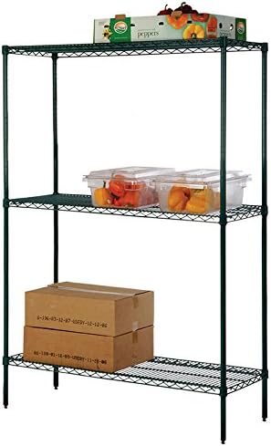 Omega 18" Deep x 18" Wide x 96" High 3 Tier Freezer Starter Shelving Unit