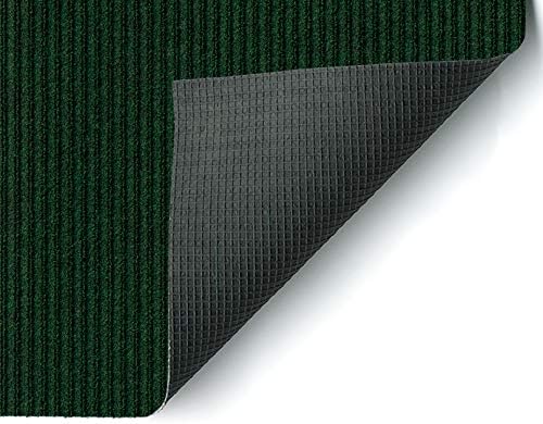 KOECKRITZ Heavy Duty Durable All Weather Indoor/Outdoor Non Slip Entrance Mat Rugs and Runners for Office Business Building Home Garage Front Door - 2' x 5' Green