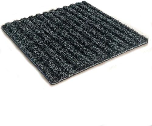 KOECKRITZ Heavy Duty Durable All Weather Indoor/Outdoor Non Slip Entrance Mat Rugs and Runners for Office Business Building Home Garage Front Door (4' x 13', Charcoal)