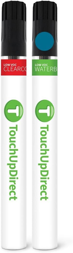 TouchUpDirect 795 Ocean Gem Compatible with Toyota Exact Match Touch Up Paint Brush - Essential Kit