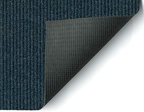 KOECKRITZ Heavy Duty Durable All Weather Indoor/Outdoor Non Slip Entrance Mat Rugs and Runners for Office Business Building Home Garage Front Door (6' x 18', Blue)