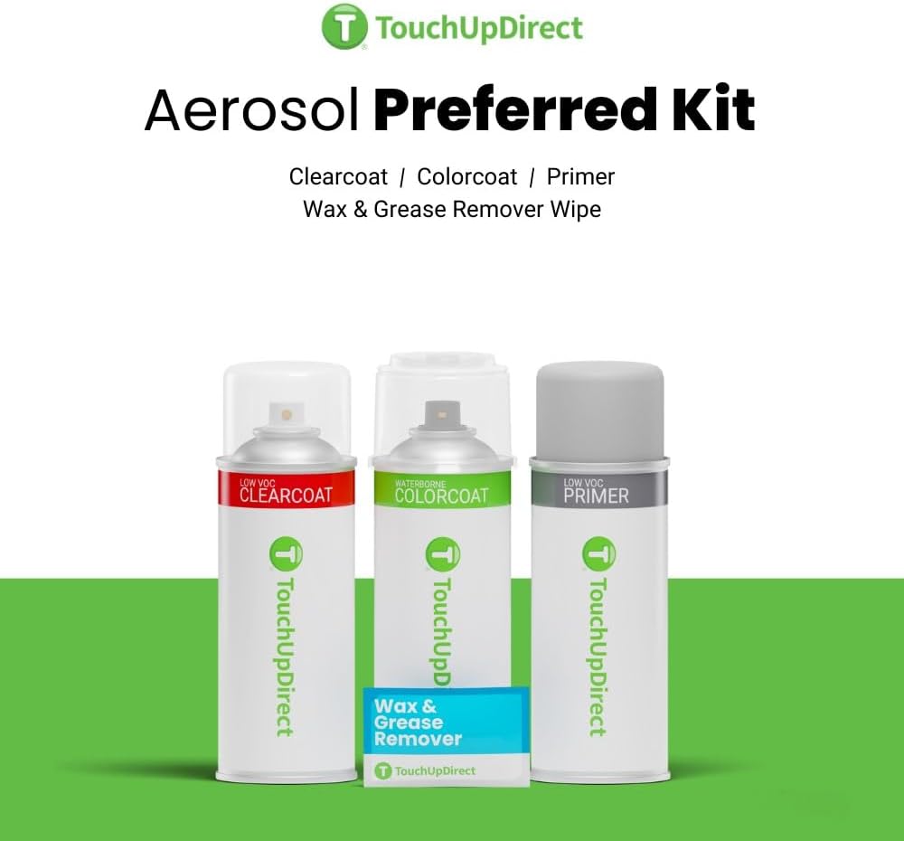 TouchUpDirect 4V6 Quicksand Compatible with Toyota Exact Match Touch Up Paint Aerosol - Preferred Kit