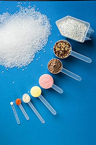 1/2 Tablespoon (1.5 Teaspoon | 7.5 mL) Long Handle Scoop for Measuring Coffee, Grains, Protein, Spices and Other Dry Goods (Pack of 25)