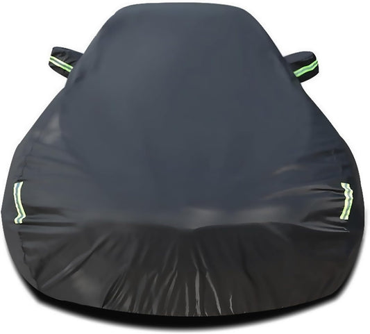 Heavy Duty Car Cover Compatible with Chevrolet Corvette C8 Stingray Z51 Z06 E-Ray 2026-2020, Waterproof All Weather Car Covers with Cotton Lining, Rain Sun Snow Dust UV Cover for Outdoor Indoor