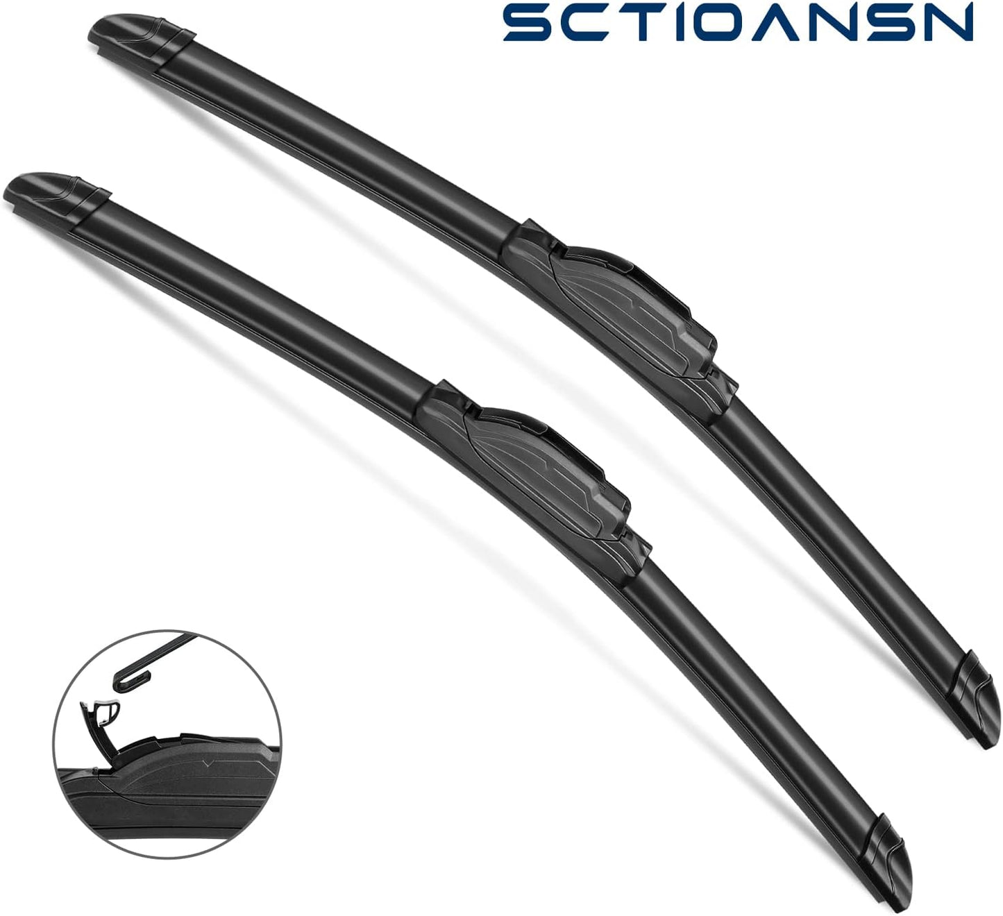3Pcs Toyota Sienna Windshield Wiper Blades for Toyota Sienna 2011-2017 2018 2019 2020, Original Equipment Automotive Replacement Windshield Wiper Blades for My Car- 28"/20"/16" (Pack of 3) J- HOOK