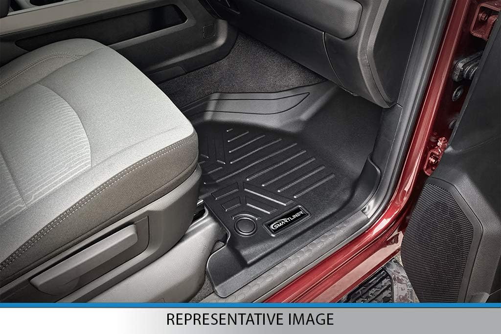 SMARTLINER Custom Fit Floor Mats 2 Row Liner Set for 2014-2020 Chevrolet Impala
