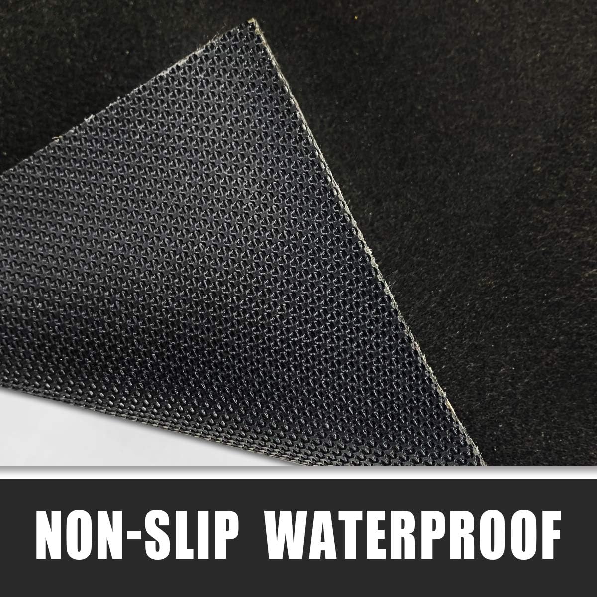 LINLA 61 x 39 in-Absorbent Oil Mat Contains Liquid Garage Floor Mat, Motorcycle Mat for Garage，Reusable, Washable, Protects Garage Floor or Driveway Surface, Shop,Parking,