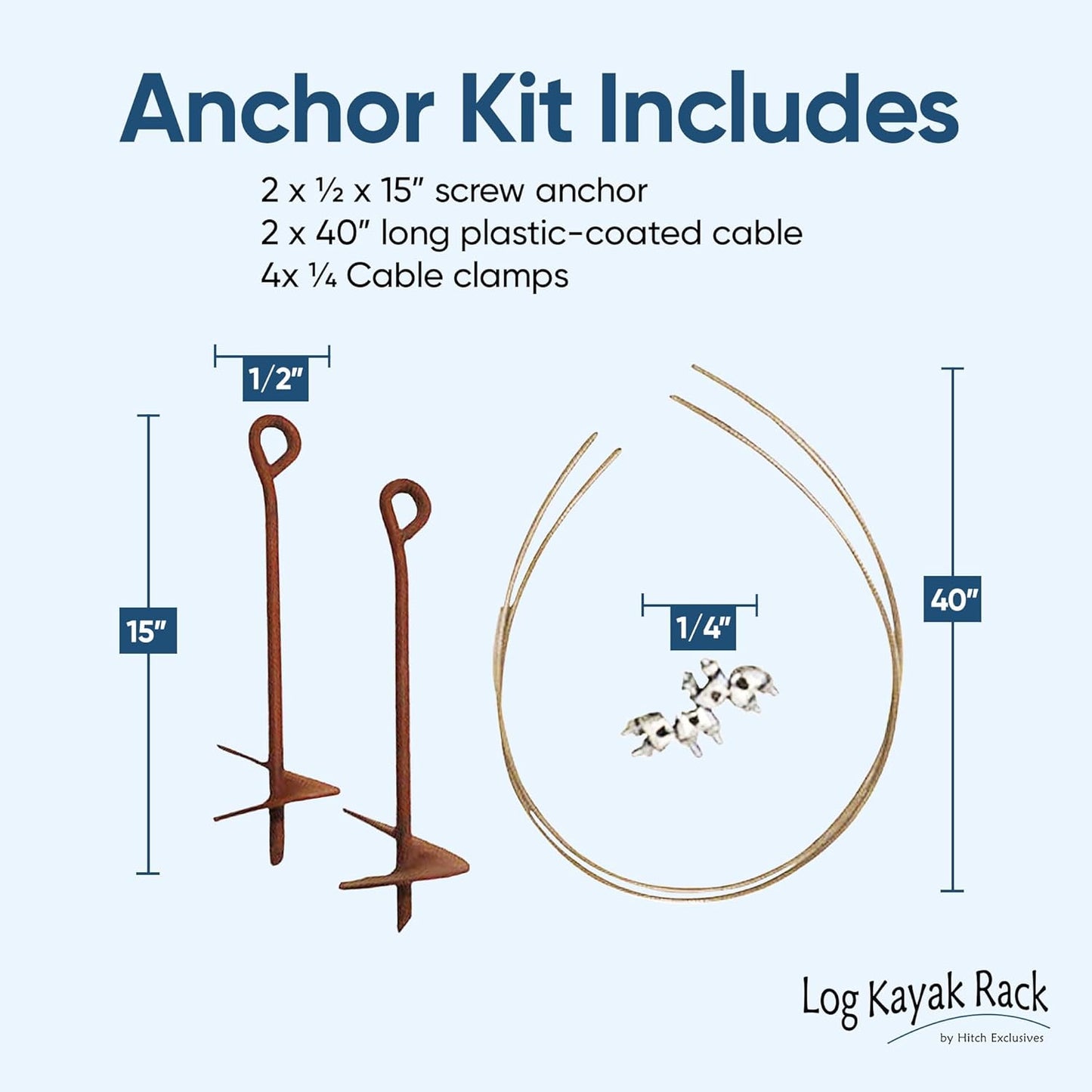 22-Place Freestanding Ski Log Racks, Pole Ski Holders, Garage Racks for Organization, Pole Stands, Snowboard Rack Garage, Snow Skis Sports Storage - Canyon Brown + 15" Anchor Kit