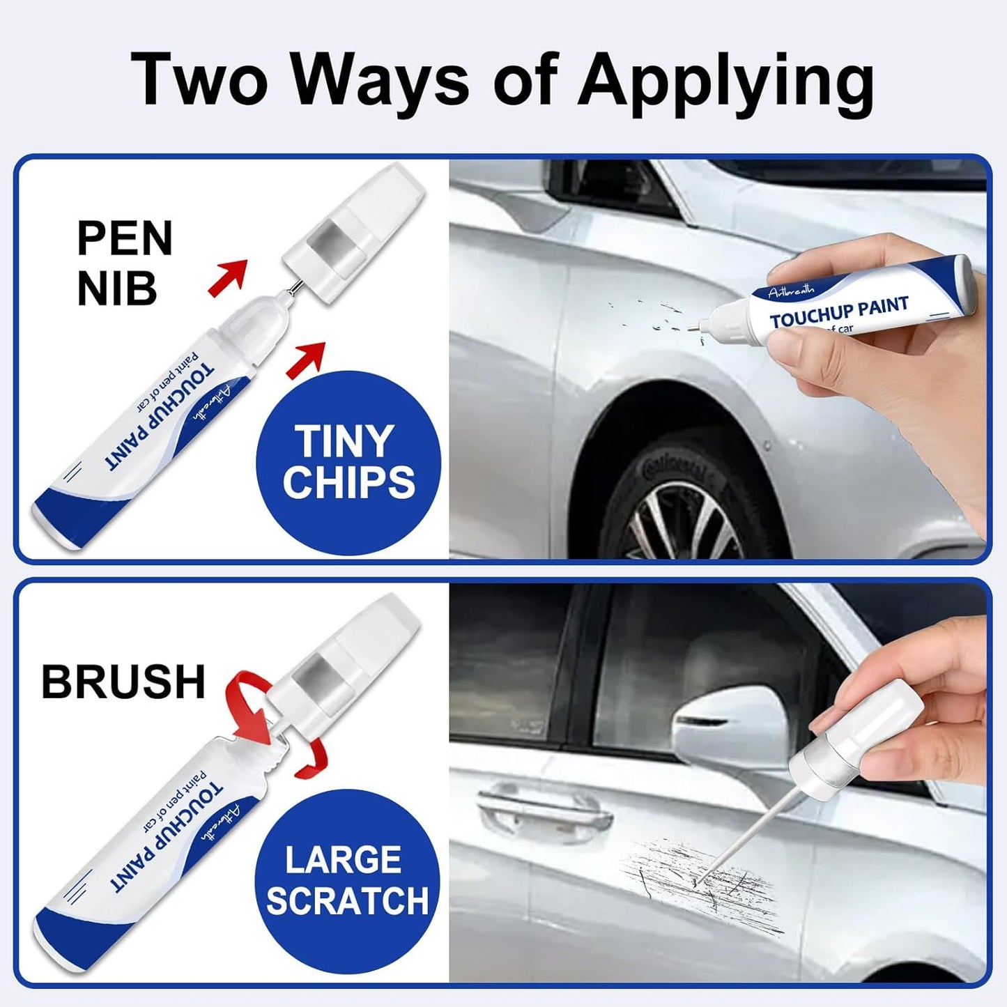Firecracker Red(PRC/MRC) Touch Up Paint for JEEP-Exact Match–Chips and Nicks Car Paint Scratch Repair Kit Automotive Paint Pen for Wrangler-JK/Commander/Compass/Grand-Cherokee/Liberty/Patriot/Renegade