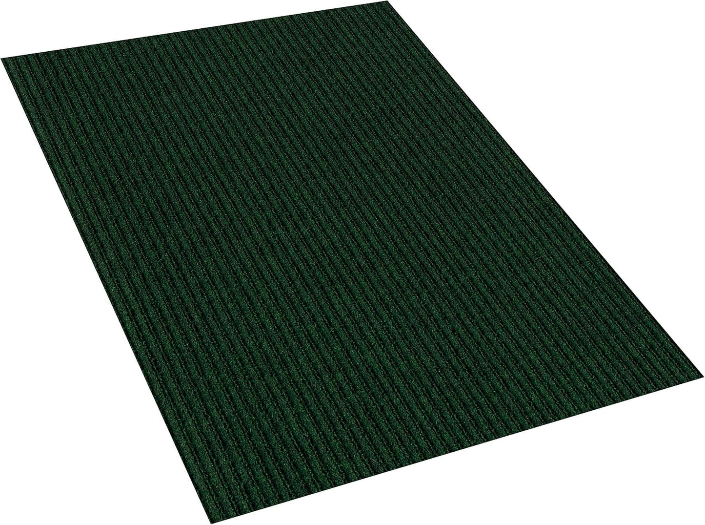 KOECKRITZ Heavy Duty Durable All Weather Indoor/Outdoor Non Slip Entrance Mat Rugs and Runners for Office Business Building Home Garage Front Door (5' x 19', Green)